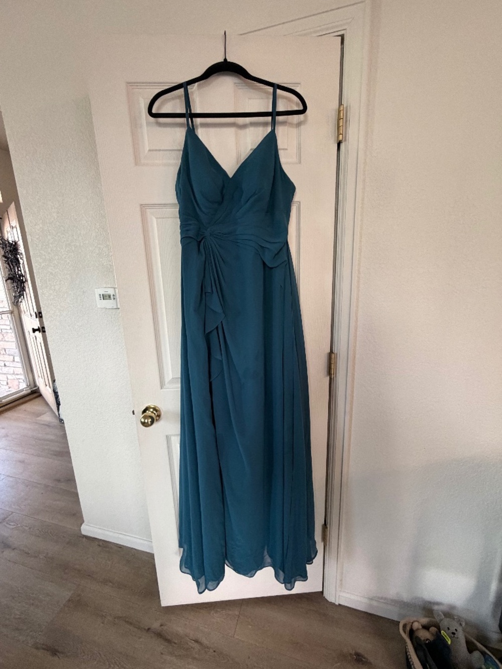 Azazie Ink Blue dress A12